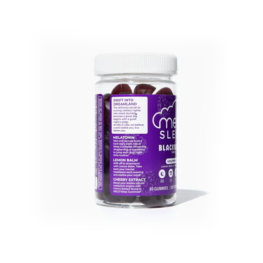 MELO Sleep Gummies - Blackberry (60CT Bottle)