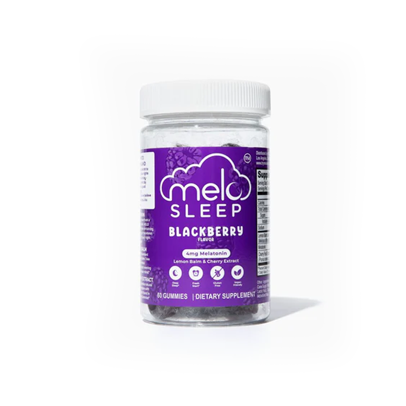 MELO Sleep Gummies - Blackberry (60CT Bottle)